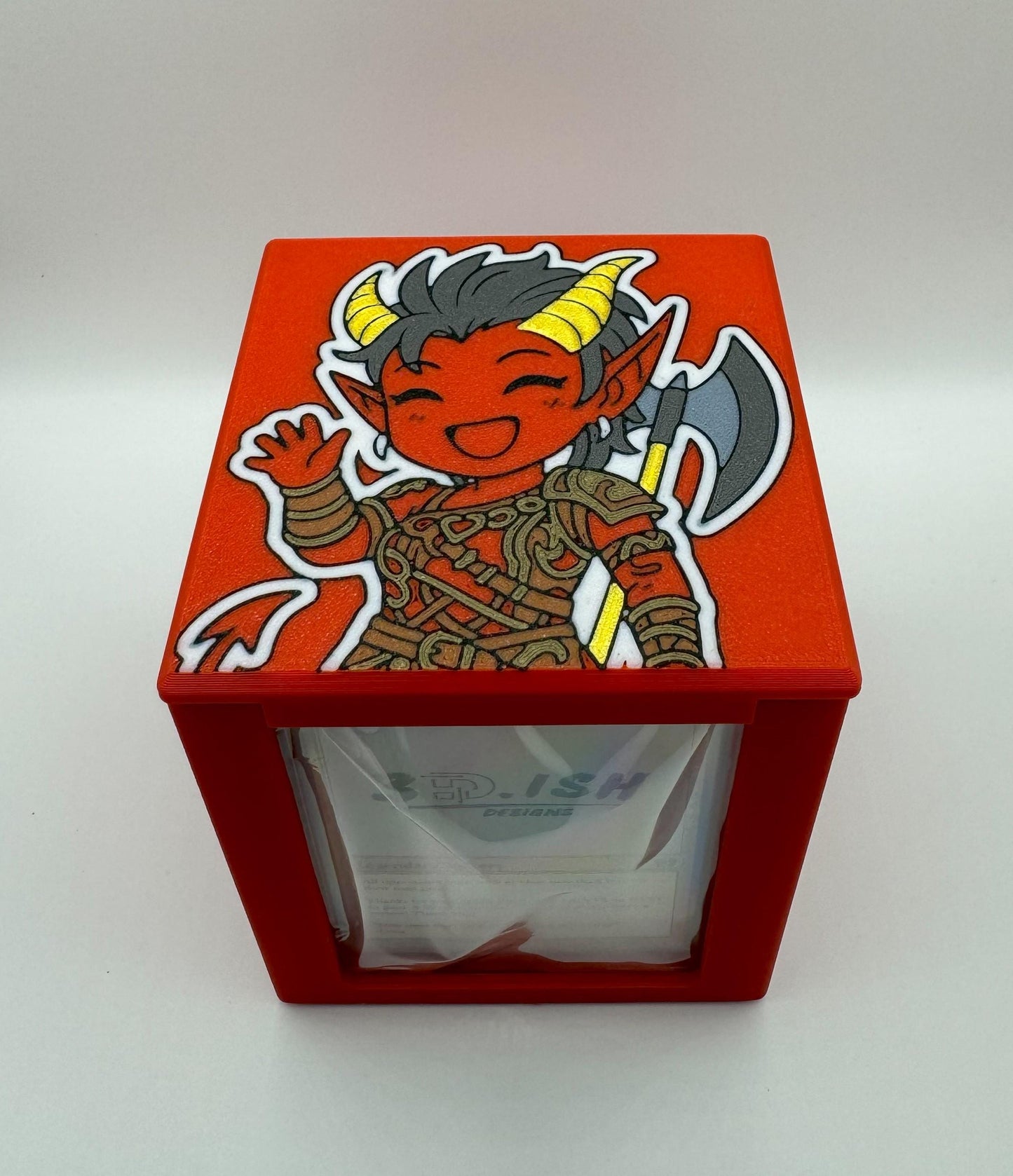 Karlach, Fury of Avernus - Magnetic Commander Showcase Deck Box