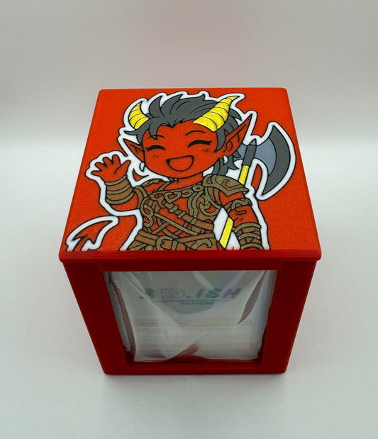 Karlach, Fury of Avernus - Magnetic Commander Showcase Deck Box