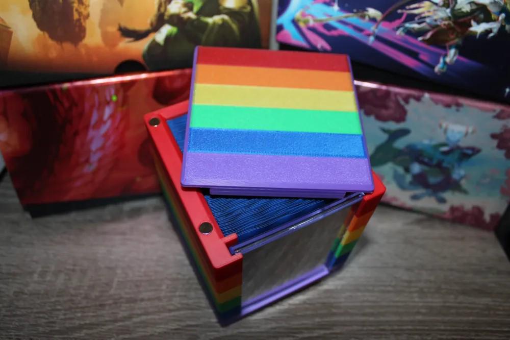 PRIDE - Magnetic Commander Theme Deck Box